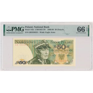 50 Gold 1988 - GB - PMG 66 EPQ - erste Jahrgangsserie