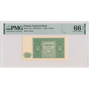 2 Gold 1946 - PMG 66 EPQ