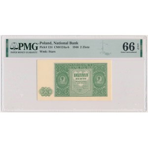 2 gold 1946 - PMG 66 EPQ