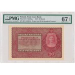 20 marek 1919 - II Serja FO - PMG 67 EPQ