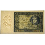 5 złotych 1930 - Ser.BJ. - PMG 67 EPQ