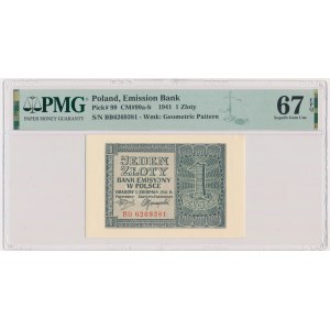 1 Gold 1941 - BB - PMG 67 EPQ