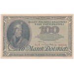 100 Mark 1919 - Ser.A 000406 - niedrige Seriennummer