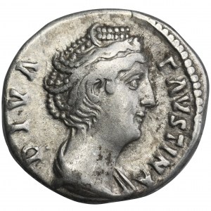 Roman Imperial, Faustina I, Denarius