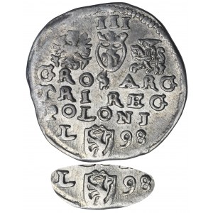 Sigismund III Vasa, 3 Groschen Lublin 1598