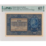 100 Mark 1919 - IE Serie N - PMG 67 EPQ