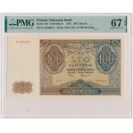 100 Gold 1941 - D - PMG 67 EPQ