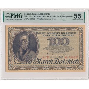 100 Mark 1919 - Ser.W - PMG 55