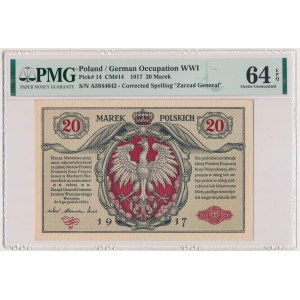 20 marek 1916 - Generał - PMG 64 EPQ - PIĘKNY