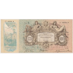 Lviv, Cash Assignment for 100 crowns 1915 - UNCASHED - RARE