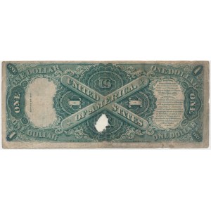 USA, Red Seal, 1 dolar 1917 - Elliott & White -