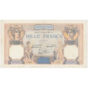 Frankreich, 1.000 Francs 1940