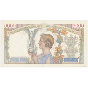 France, 5.000 Francs 1941