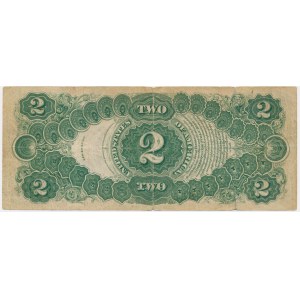 USA, Rotes Siegel, $2 1917 - Speelman &amp; White -.