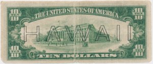 USA, Brown Seal, 10 Dollars 1934 - Julian & Morgenthau -