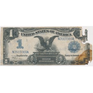 USA, Silver Certificate, 1 dolar 1899 - Speelman & White -