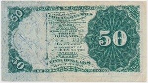 USA, Green Seal, 50 Cents 1801
