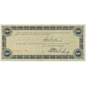 USA, Karolina Północna, 50 centów 1933