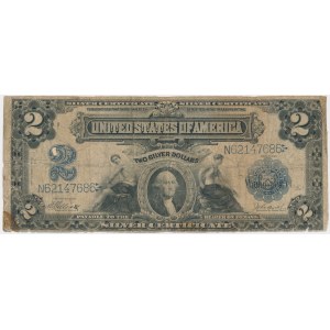 USA, Silver Certificate, 2 Dollars 1899 - Elliot & Burke -