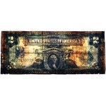 USA, Silver Certificate, 2 dolary 1899 - Elliot & Burke -