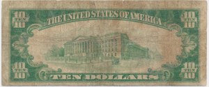 USA, Pennsylvania, 10 Dollars 1929 - Jones & Woods -