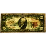 USA, New York State, 10 Dollars 1929 - Jones & Woods -