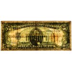 USA, Yellow Seal North Africa, 5 Dollars 1934 - Julian & Morgenthau -