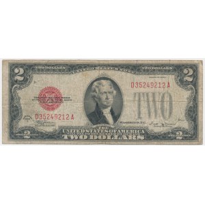 USA, Red Seal, $2 1928 - D - Julian &amp; Morgenthau -.