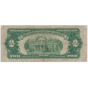 USA, Red Seal, 2 dolary 1928 - D - Julian & Morgenthau -