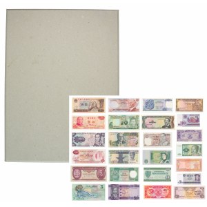 Lot, big mix of foreign and polish banknotes (122 pcs.)