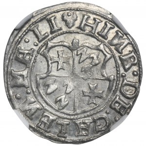 Orden der Schwertritter, Heinrich von Galen, Ferding Rewal 1555 - NGC MS62