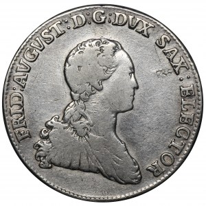 Niemcy, Saksonia, Fryderyk August III, 2/3 Talara Drezno 1766 EDC
