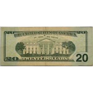 USA, Grünes Siegel, $20 2006 - Cabral &amp; Paulson -.