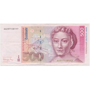 Niemcy, BDR, 500 marek 1991
