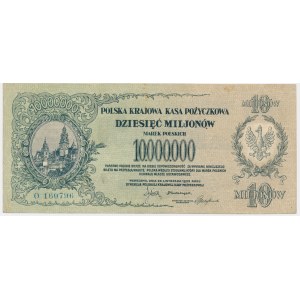 10 milionów marek 1923 - O - ŁADNY