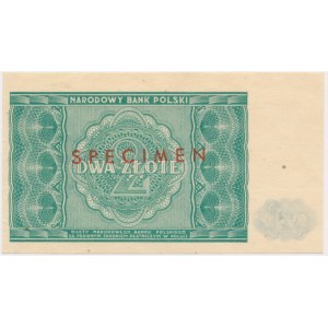 2 Gold 1946 - SPECIMEN -