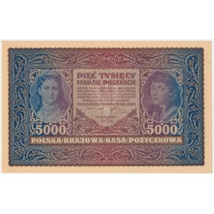 5,000 marks 1920 - II Serja R -.