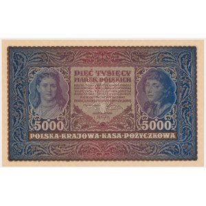 5,000 marks 1920 - II Serja AN -.