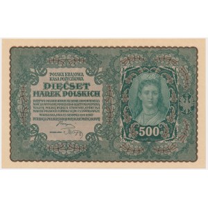 500 marek 1919 - I Serja BA -