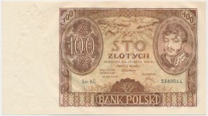 100 złotych 1932 - Ser. AC - zw. +X+ -