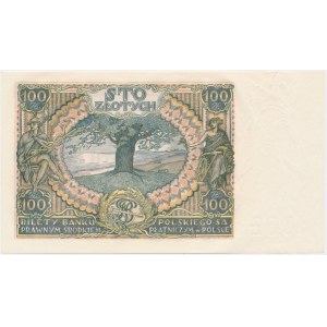 100 złotych 1934 - Ser. C.B. - bez dodatkowych znw. -