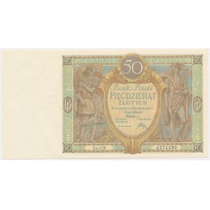 50 złotych 1929 - Ser.CW. -