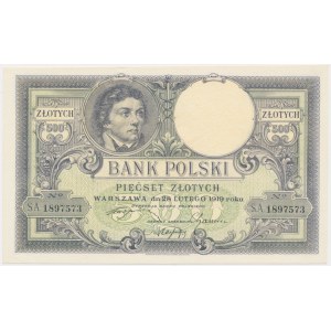 500 Zloty 1919 - SA. -