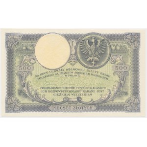 500 Zloty 1919 - SA. -