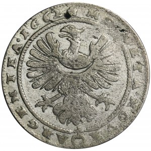 Śląsk, Księstwo Legnicko-Brzesko-Wołowskie, Jerzy III Brzeski, 15 Krajcarów Brzeg 1662