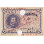 1 złoty 1919 - S.36 B - WZÓR - Kolekcja Lucow -