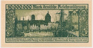 Danzig, 10 million Mark 1923 - without prefix -