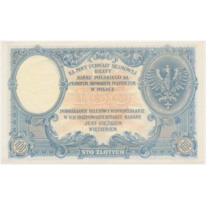100 zloty 1919 - S.C - BEAUTIFUL