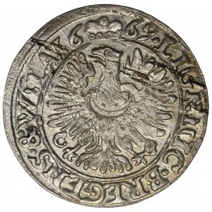 Śląsk, Księstwo Legnicko-Brzesko-Wołowskie, Krystian Wołowski, 3 Krajcary Brzeg 1669 CB