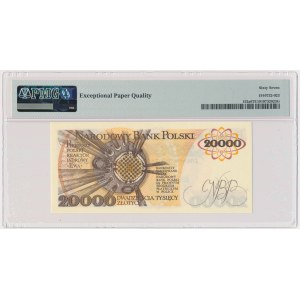 20.000 złotych 1989 - A - PMG 67 EPQ - POSZUKIWANA